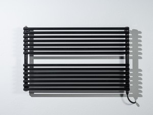 HORIZONTAL ELETRIC TOWEL WARMER MINI WITHOUT L90XH61 GLOSS BLACK