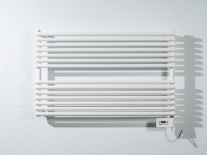 HORIZONTAL ELETRIC TOWEL WARMER START WITHOUT L90XH61 GLOSS WHITE