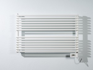 HORIZONTAL ELETRIC TOWEL WARMER START WITHOUT L100XH61 MATT WHITE