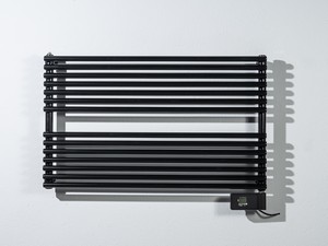 HORIZONTAL ELETRIC TOWEL WARMER START WITHOUT L90XH61 MATT BLACK