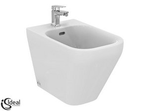 Vaso Bidet Combinato Ideal Standard.Ideal Standard Tonic 2 Wc A Terra Con Sedile Rallentato Iperceramica