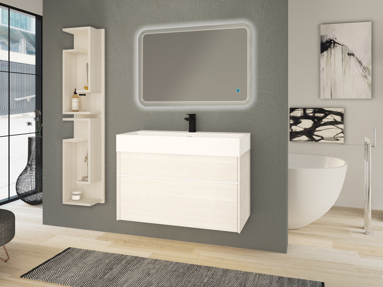 mobile bagno 90 cm