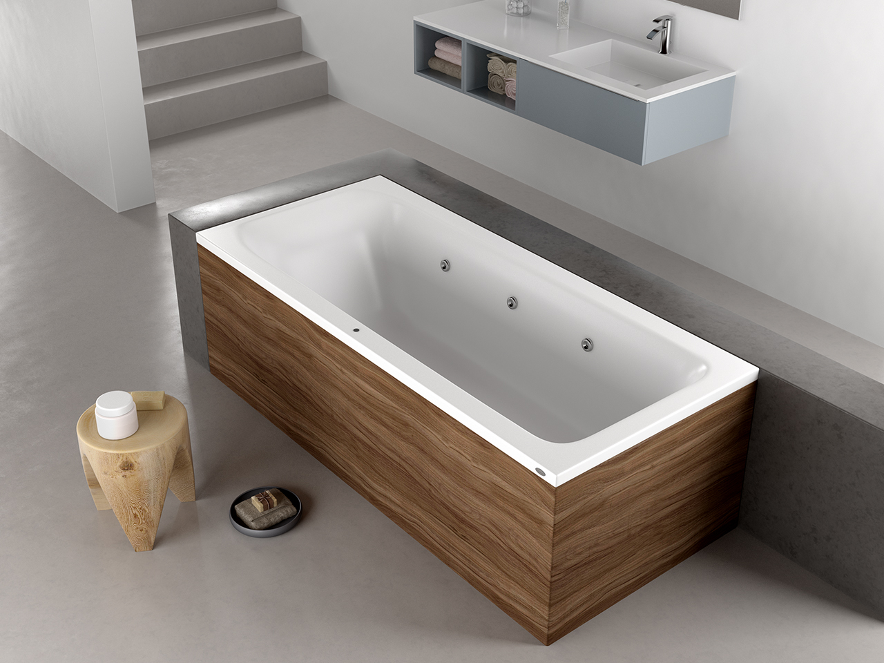 Baignoire Balneo 170x70