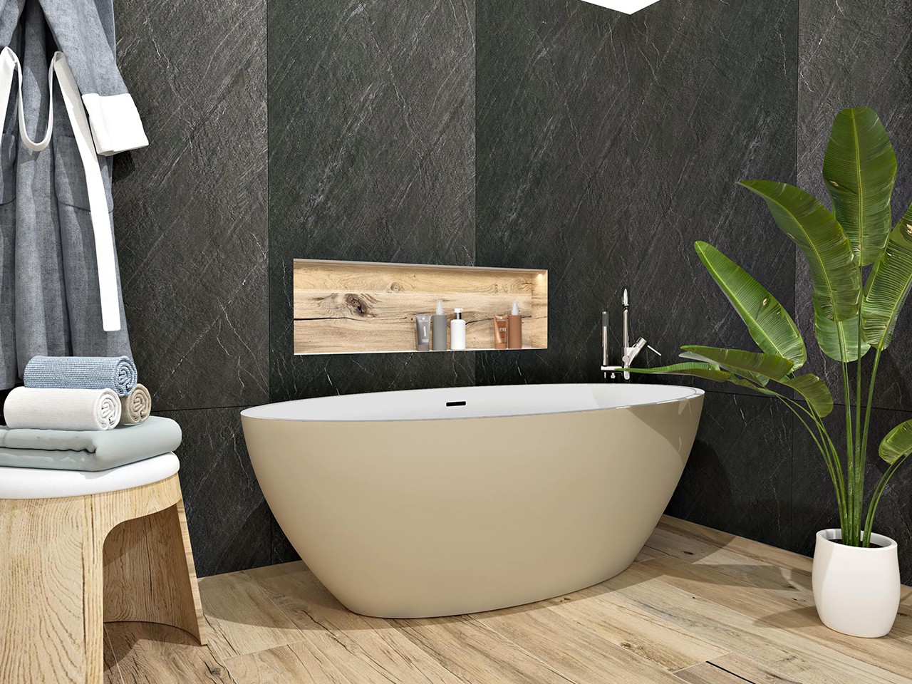 Freistehende Badewanne 150x70