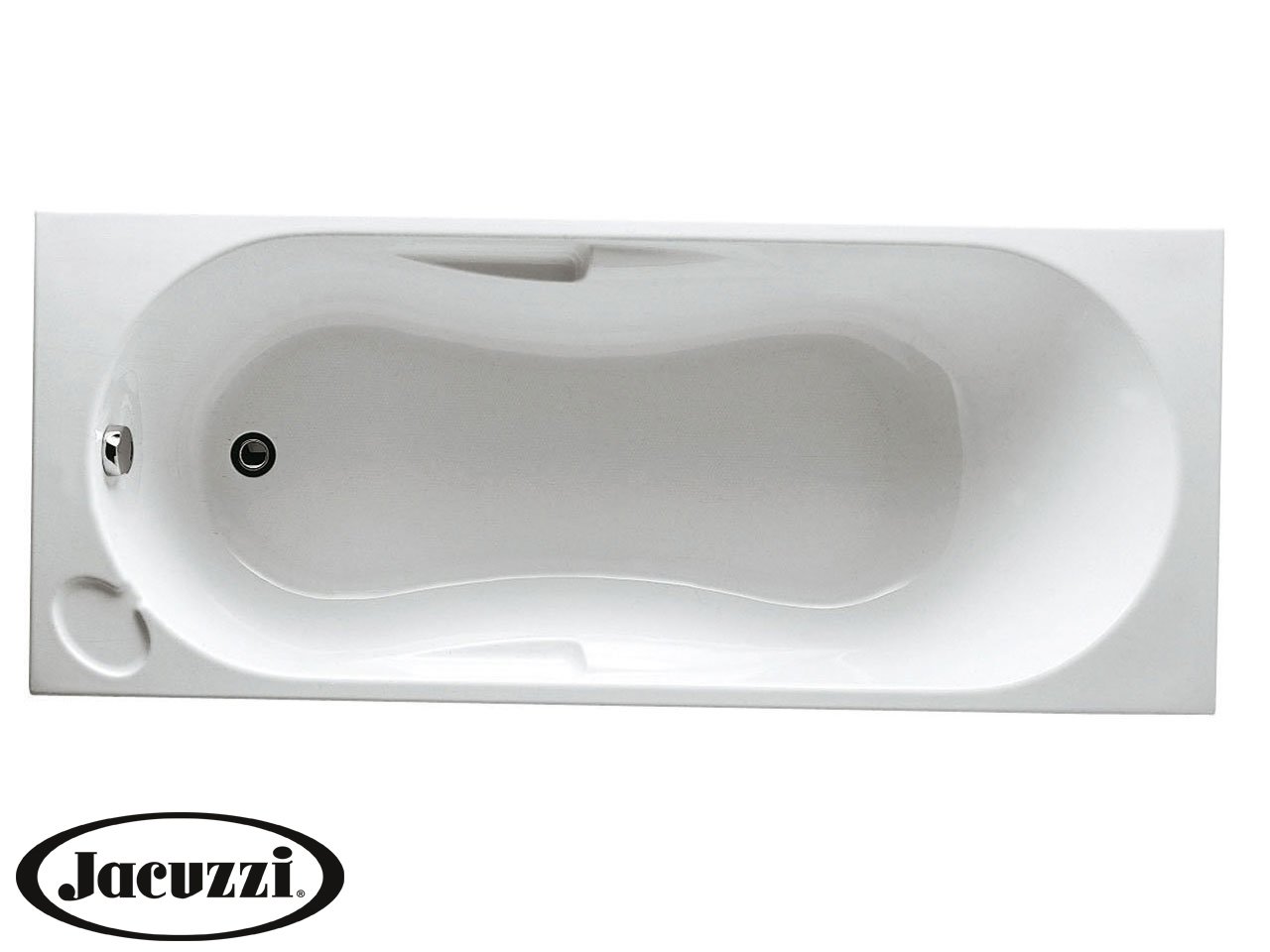 EINBAUBADEWANNE PROJECTA BY JACUZZI® GEHÄUSE AIRA 170X70 cm WEISS