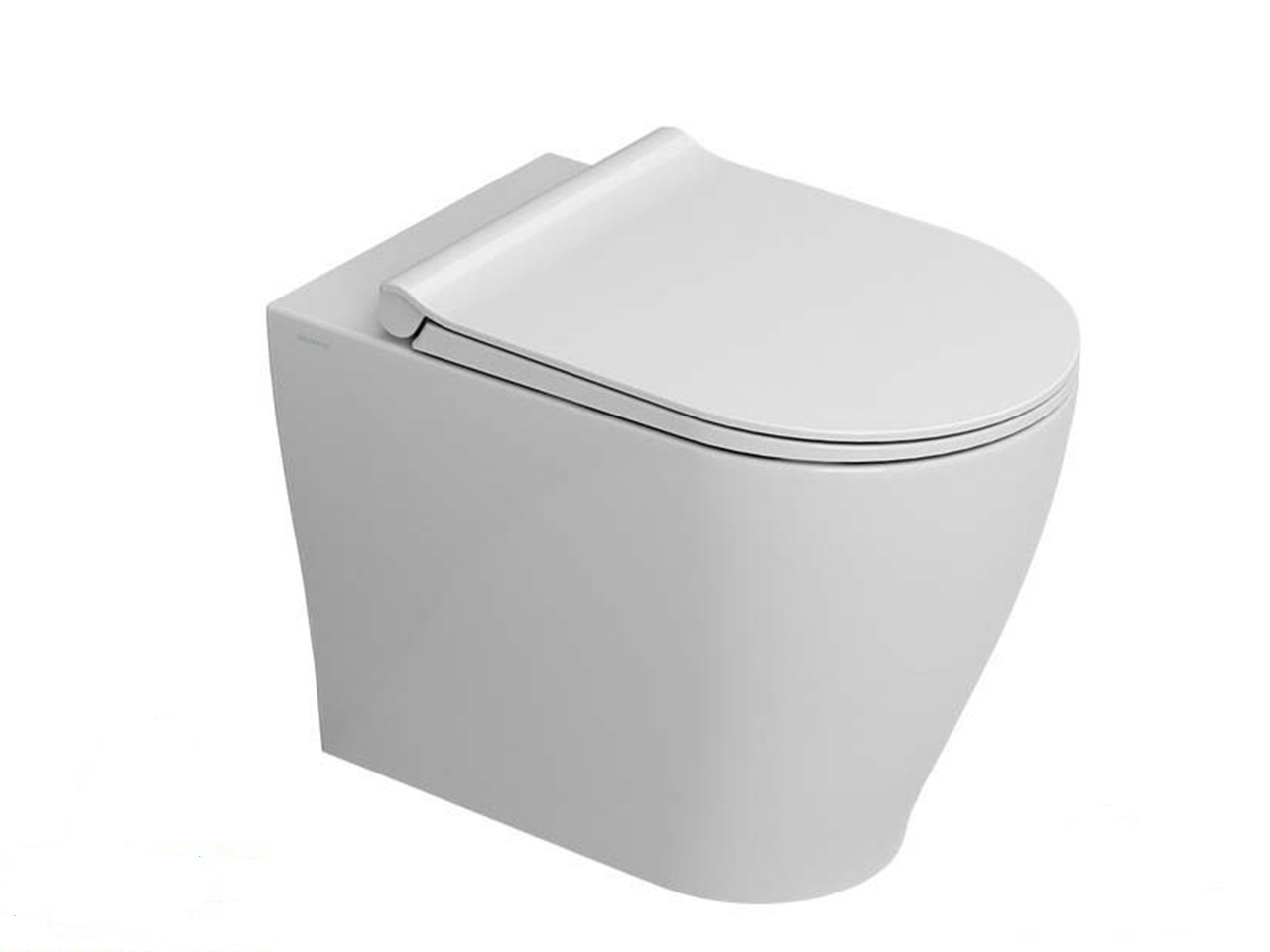 Pan Base Roma Roma Vortex Floor?Mounted Back?To?Wall Pan Glossy White - Iperceramica-mt