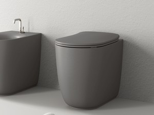 Wc a Terra Nolita Rimless Ferro Opaco