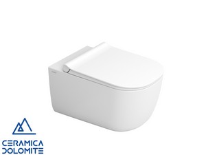 Wc Sospeso Italia Rimless Bianco Lucido