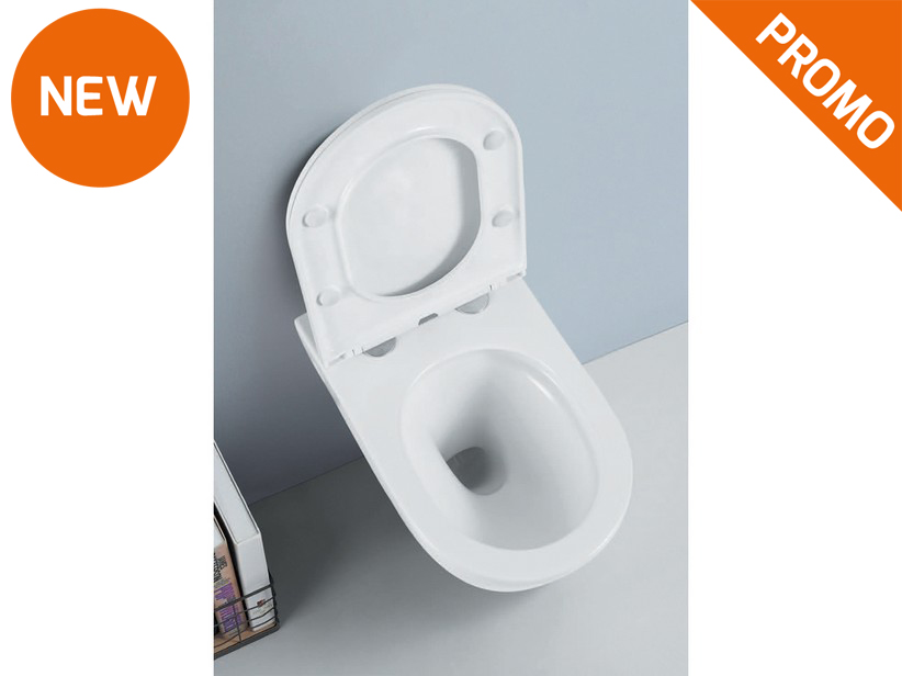 Sanitaires suspendus Moon Vortex blanc brillant