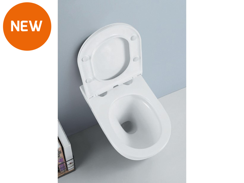 Sanitaires suspendus Moon Vortex blanc brillant