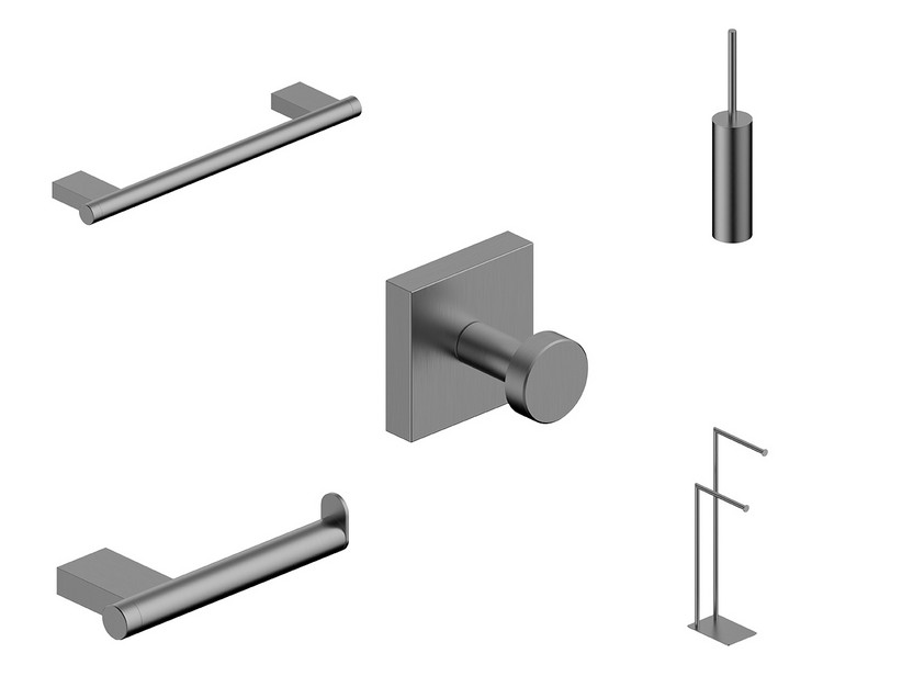 Accessoires salle de bains série Spring Inox 304 Gun Metal