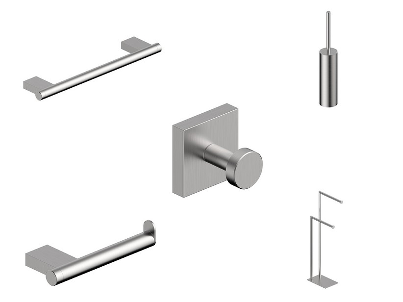 Accessoires salle de bains série Spring Inox 304 brossé