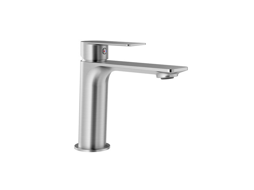 Single-lever tapware Gea series Brushed Chrome finish