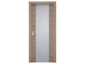 Interior Hinged Doors With Glass Panel Noisette