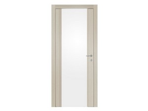 Legnotech Hinged Doors With Glass Panel Taupe Ash