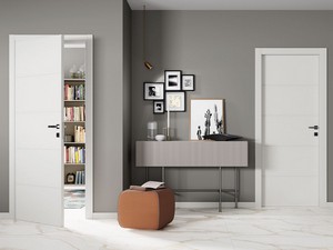 Groove Doors Lacquered White