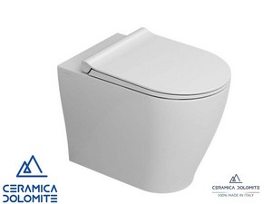 WC à poser Roma Vortex blanc brillant