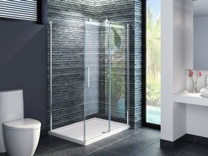Oxo2 Sliding Shower Enclosure 120X80 Right