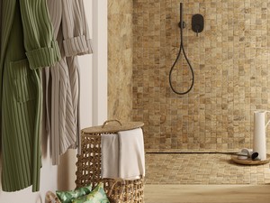 Bali Gold Slate Effect Porcelain Mosaic 30X30