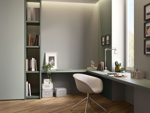 Decorative Panel Boiserie Cannettato Slim 300X2000 3D Effect, Paintable