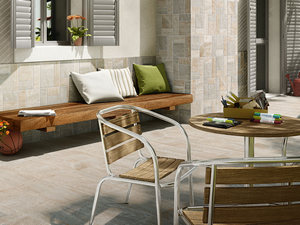 Cheyenne Almond Tile 30.8X61.5 Beige Stone Effect Outdoor Stoneware