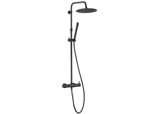 Violette Shower Column Matt Black