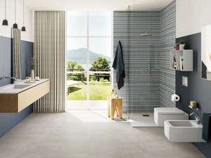 Downtown White Concrete Effect Spc Floor