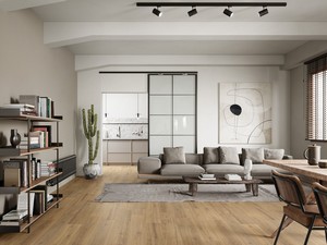 Water-Resistant Laminate Flooring Grand Selection Realp Oak Oak Effect AC5