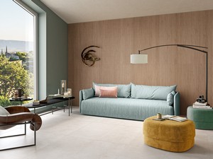 Panneau décoratif Hashi Righe Noce 392x1400 effet listels de bois