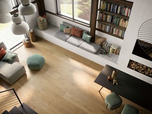 Natural Oak Plank Wood Floor - Hermitage Rustic Sand 242X2150