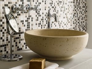 Aurea Travertine Decorative Washbasin