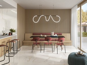 Panneau décoratif Mikado Natural 520x1500 tasseaux de bois clair