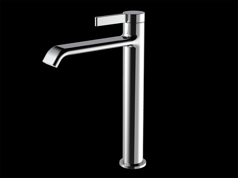 Miscelatore Monocomando Alto Ceramix Per Lavabo Da Appoggio - Cromato, Con Aeratore E Limitatore Temperatura - Foto 10