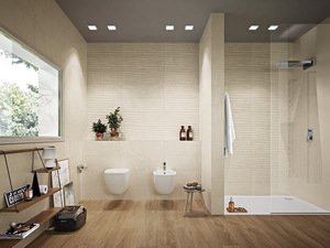 Mystone Sand Beige Stone Effect Tile 25X75