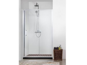 Neptum 1 Sliding Door 116/120 Trasparent Chrome