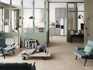 Fliese Must Taupe 60X120 Feinsteinzeug Zementoptik Beige