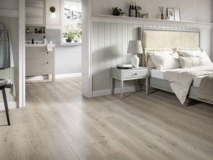 Wasserfester Laminatfußboden Rovere Pinot Grigio AC4