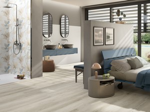 Lame PVC SPC clipsable Timber White effet chêne blanc