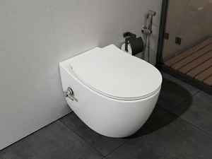 Sentimenti Neo Wall-Hung Pan/Bidet 51X36,3 cm Glossy White