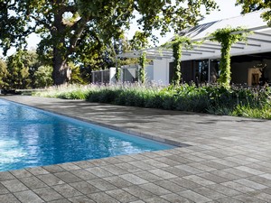 Quarzite Grau Tile XOUT 18 20X30 External Gres Thickness 18mm Gray Stone Effect